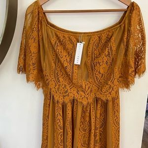 Baltic Born off-shoulder dress